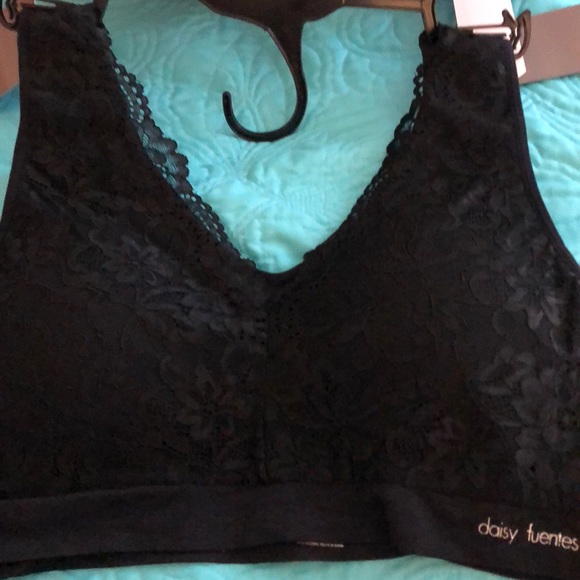 NWT Daisy Fuentes 2 Pk full figure wire free bras - Picture 5 of 7